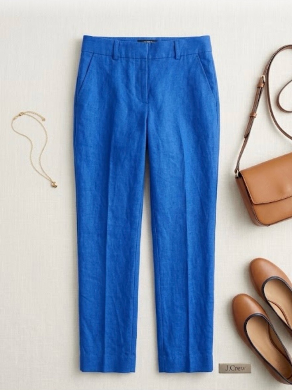 J. Crew Kallie Cobalt Blue Pants